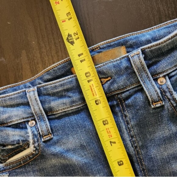 Joe's Jeans Charlie High Rise Skinny Ankle Stretchy Raw Frayed Hem Denim Casual - Picture 11 of 13
